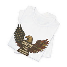Load image into Gallery viewer, American Flag Eagle Unisex Tee - Patriotic Shirt, USA Independence Day Top, Fourth of July Apparel, Veteran Gift, Memorial Day Tee