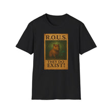 Load image into Gallery viewer, Vintage R.O.U.S. They Do Exist! T-Shirt Princess Bride Rodents of Unusual Size Tee Capybara Movie Quote Shirt