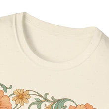 Load image into Gallery viewer, Art Nouveau Dragonfly T‑Shirt • Floral Insect Vintage Botanical Tee • Nature Lover Gift, Summer Outfit