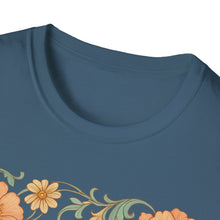 Load image into Gallery viewer, Art Nouveau Dragonfly T‑Shirt • Floral Insect Vintage Botanical Tee • Nature Lover Gift, Summer Outfit