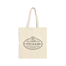 Load image into Gallery viewer, Vintage Inspired Tote Bag - Tote & Kari Design