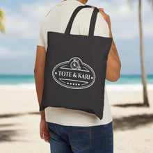 Load image into Gallery viewer, Vintage Inspired Tote Bag - Tote & Kari Design