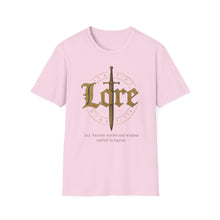 Load image into Gallery viewer, Legendary Lore Unisex Softstyle T-Shirt | Fantasy Graphic Tee for Gamers and Story Lovers | Great Gift for Birthdays, Holidays, or Every Day