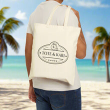 Load image into Gallery viewer, Vintage Inspired Tote Bag - Tote & Kari Design