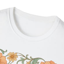 Load image into Gallery viewer, Art Nouveau Dragonfly T‑Shirt • Floral Insect Vintage Botanical Tee • Nature Lover Gift, Summer Outfit