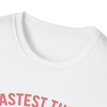 Load image into Gallery viewer, Fastest Thing on 2 Wheels - Funny Dachshund Unisex T-Shirt, Pet Lover Gift, Dog Owner Shirt, Animal Humor Tee, Cute Canine Apparel, IVDD pet