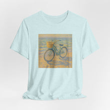 Load image into Gallery viewer, Monet Style Beach Cruiser T-Shirt for Women, Cruising Through the Canvas Art Tee