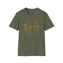 Load image into Gallery viewer, Legendary Lore Unisex Softstyle T-Shirt | Fantasy Graphic Tee for Gamers and Story Lovers | Great Gift for Birthdays, Holidays, or Every Day