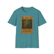 Load image into Gallery viewer, Vintage R.O.U.S. They Do Exist! T-Shirt  Princess Bride Rodents of Unusual Size Tee Capybara Movie Quote Shirt
