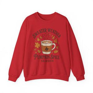 Pumpkin Spice Crewneck Sweatshirt, Cozy Fall Sweatshirt, Autumn Apparel, Thanksgiving Sweatshirt, Sweater Weather Fashion, Gift for [...]