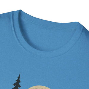 Moonlit Campfire Unisex Softstyle T-Shirt, Camping Shirt, Nature Lover Tee, Outdoor Adventure Apparel, Gift for Hikers, Summer Camping [...]