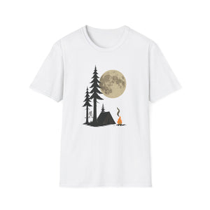 Moonlit Campfire Unisex Softstyle T-Shirt, Camping Shirt, Nature Lover Tee, Outdoor Adventure Apparel, Gift for Hikers, Summer Camping [...]