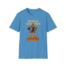 Load image into Gallery viewer, Crowned Fashionista Tee  World Champion Shopper Shirt, Gift for Women Who Love Shopping, Coffee &amp; Sass

