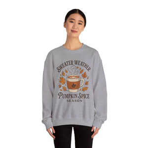 Pumpkin Spice Crewneck Sweatshirt, Cozy Fall Sweatshirt, Autumn Apparel, Thanksgiving Sweatshirt, Sweater Weather Fashion, Gift for [...]
