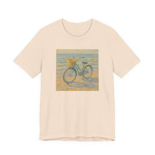 Load image into Gallery viewer, Monet Style Beach Cruiser T-Shirt for Women, Cruising Through the Canvas Art Tee
