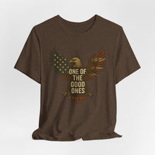 Load image into Gallery viewer, American Flag Eagle Unisex Tee - Patriotic Shirt, USA Independence Day Top, Fourth of July Apparel, Veteran Gift, Memorial Day Tee

