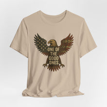 Load image into Gallery viewer, American Flag Eagle Unisex Tee - Patriotic Shirt, USA Independence Day Top, Fourth of July Apparel, Veteran Gift, Memorial Day Tee
