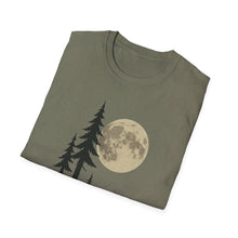 Load image into Gallery viewer, Moonlit Campfire Unisex Softstyle T-Shirt, Camping Shirt, Nature Lover Tee, Outdoor Adventure Apparel, Gift for Hikers, Summer Camping [...]
