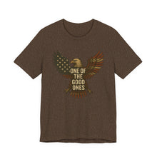 Load image into Gallery viewer, American Flag Eagle Unisex Tee - Patriotic Shirt, USA Independence Day Top, Fourth of July Apparel, Veteran Gift, Memorial Day Tee
