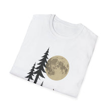 Load image into Gallery viewer, Moonlit Campfire Unisex Softstyle T-Shirt, Camping Shirt, Nature Lover Tee, Outdoor Adventure Apparel, Gift for Hikers, Summer Camping [...]
