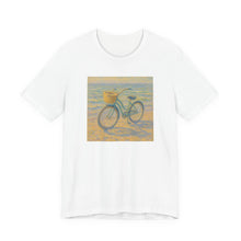 Load image into Gallery viewer, Monet Style Beach Cruiser T-Shirt for Women, Cruising Through the Canvas Art Tee
