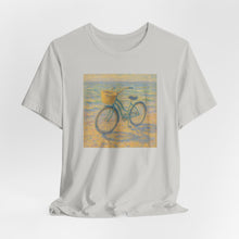 Load image into Gallery viewer, Monet Style Beach Cruiser T-Shirt for Women, Cruising Through the Canvas Art Tee
