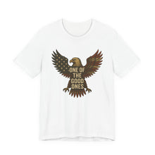 Load image into Gallery viewer, American Flag Eagle Unisex Tee - Patriotic Shirt, USA Independence Day Top, Fourth of July Apparel, Veteran Gift, Memorial Day Tee
