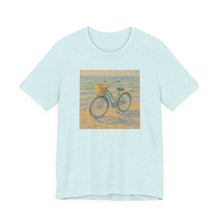 Load image into Gallery viewer, Monet Style Beach Cruiser T-Shirt for Women, Cruising Through the Canvas Art Tee
