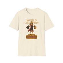 Load image into Gallery viewer, Crowned Fashionista Tee  World Champion Shopper Shirt, Gift for Women Who Love Shopping, Coffee &amp; Sass
