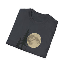 Load image into Gallery viewer, Moonlit Campfire Unisex Softstyle T-Shirt, Camping Shirt, Nature Lover Tee, Outdoor Adventure Apparel, Gift for Hikers, Summer Camping [...]
