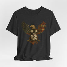 Load image into Gallery viewer, American Flag Eagle Unisex Tee - Patriotic Shirt, USA Independence Day Top, Fourth of July Apparel, Veteran Gift, Memorial Day Tee
