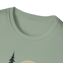 Load image into Gallery viewer, Moonlit Campfire Unisex Softstyle T-Shirt, Camping Shirt, Nature Lover Tee, Outdoor Adventure Apparel, Gift for Hikers, Summer Camping [...]
