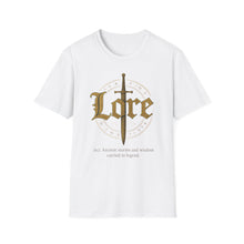 Load image into Gallery viewer, Legendary Lore Unisex Softstyle T-Shirt | Fantasy Graphic Tee for Gamers and Story Lovers | Great Gift for Birthdays, Holidays, or Every Day
