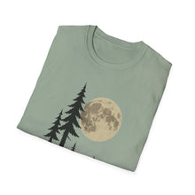 Load image into Gallery viewer, Moonlit Campfire Unisex Softstyle T-Shirt, Camping Shirt, Nature Lover Tee, Outdoor Adventure Apparel, Gift for Hikers, Summer Camping [...]
