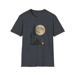 Moonlit Campfire Unisex Softstyle T-Shirt, Camping Shirt, Nature Lover Tee, Outdoor Adventure Apparel, Gift for Hikers, Summer Camping [...]