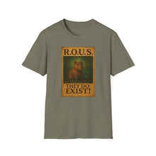 Load image into Gallery viewer, Vintage R.O.U.S. They Do Exist! T-Shirt  Princess Bride Rodents of Unusual Size Tee Capybara Movie Quote Shirt
