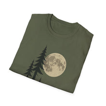 Load image into Gallery viewer, Moonlit Campfire Unisex Softstyle T-Shirt, Camping Shirt, Nature Lover Tee, Outdoor Adventure Apparel, Gift for Hikers, Summer Camping [...]

