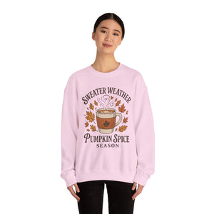 Pumpkin Spice Crewneck Sweatshirt, Cozy Fall Sweatshirt, Autumn Apparel, Thanksgiving Sweatshirt, Sweater Weather Fashion, Gift for [...]