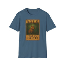 Load image into Gallery viewer, Vintage R.O.U.S. They Do Exist! T-Shirt  Princess Bride Rodents of Unusual Size Tee Capybara Movie Quote Shirt
