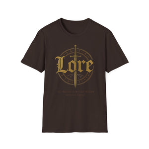Legendary Lore Unisex Softstyle T-Shirt | Fantasy Graphic Tee for Gamers and Story Lovers | Great Gift for Birthdays, Holidays, or Every Day
