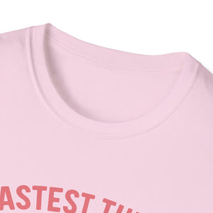Fastest Thing on 2 Wheels - Funny Dachshund Unisex T-Shirt, Pet Lover Gift, Dog Owner Shirt, Animal Humor Tee, Cute Canine Apparel, IVDD pet